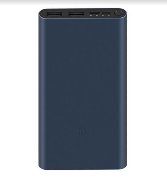 Xiaomi MI 10000 mAh 18W Fast Charge Power Bank Black